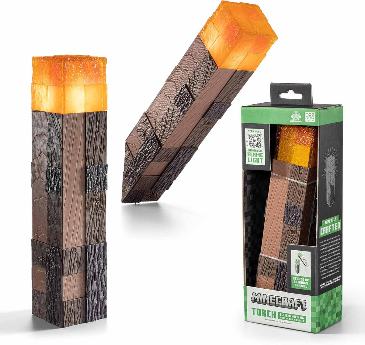 Minecraft Illuminating Collector Replica Life Size Prop Replica - Minecraft Torch