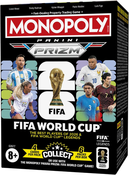 Monopoly Prizm FIFA World Cup 2026 Panini Trading Card Trading Cards - Booster Box