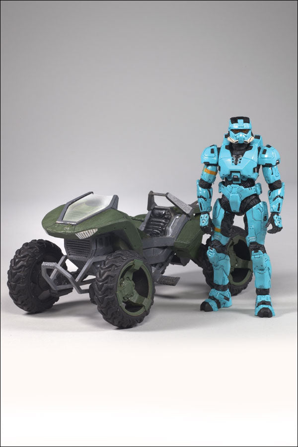 Mongoose With Cyan EOD - Halo 3 Vehicle Figure by McFarlane Toys