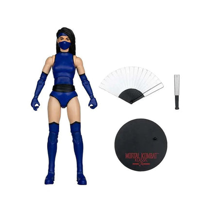 Mortal Kombat Klassic 7 Inch Action Figure Wave 1 Exclusive - Kitana Red Platinum