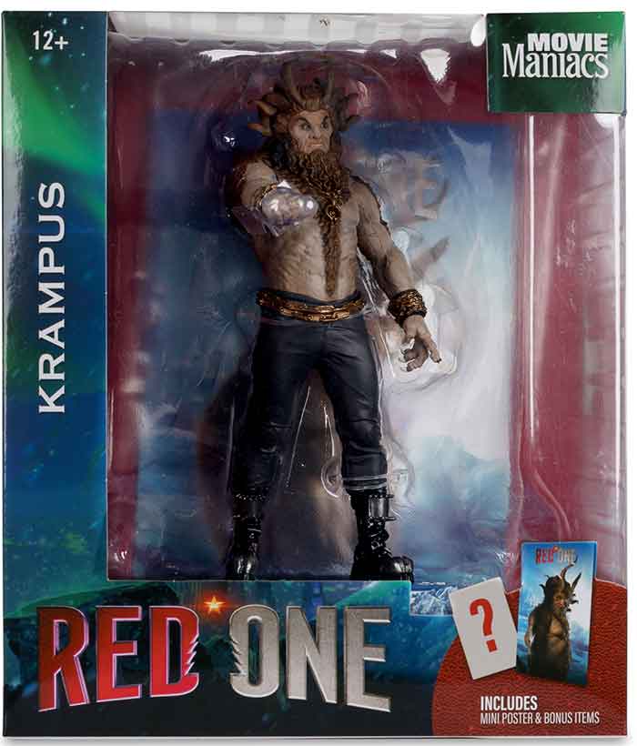 Movie Maniacs Red One 6 Inch Statue Figure Posed - Krampus