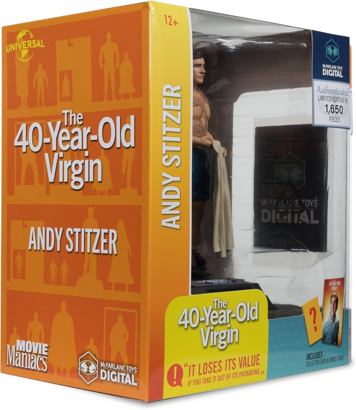 Movie Maniacs The 40 Year Old Virgin 6 Inch Static Figure Posed - Andy Stitzer Digital