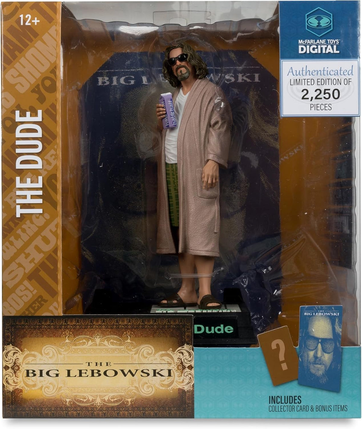 Movie Maniacs The Big Lebowski 6 Inch Static Figure Posed - The Dude Digital