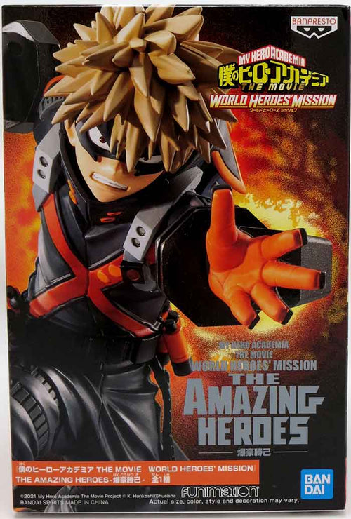 My Hero Academia 5 Inch Static Figure Amazong Heroes - Mission Katsuki Bakugo