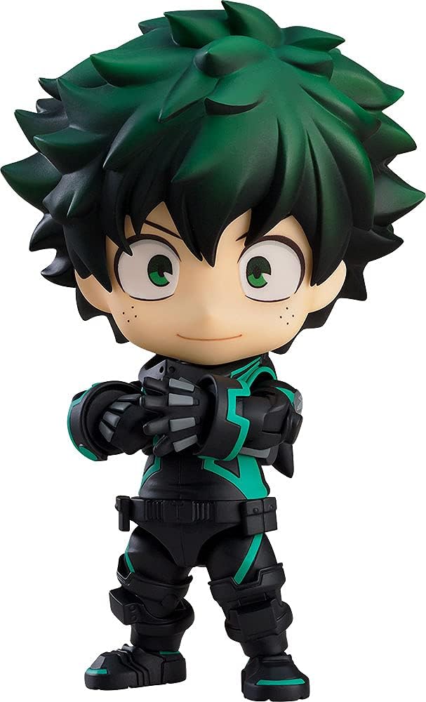 My Hero Academia 4 Inch Action Figure Nendoroid - Izuku Midoriya (Stealth Suit Ver.)