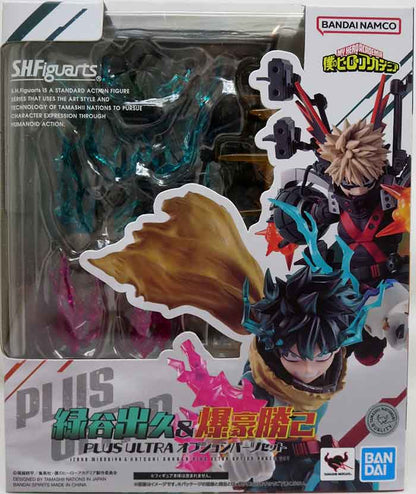 My Hero Academia 6 Inch Scale Accessory S.H. Figuarts - Izuku Midoriya & Katsuki Bakugou Plus Ultra Option Parts Set