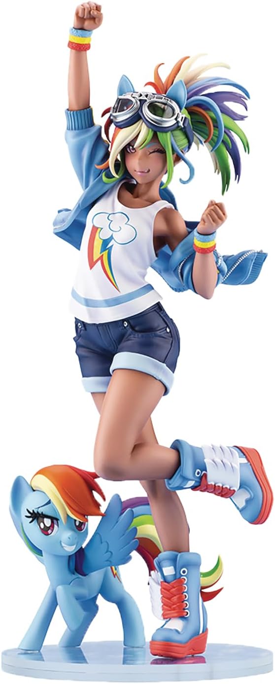 My Little Pony 8 Inch Static Figure Bishoujo - Rainbow Dash