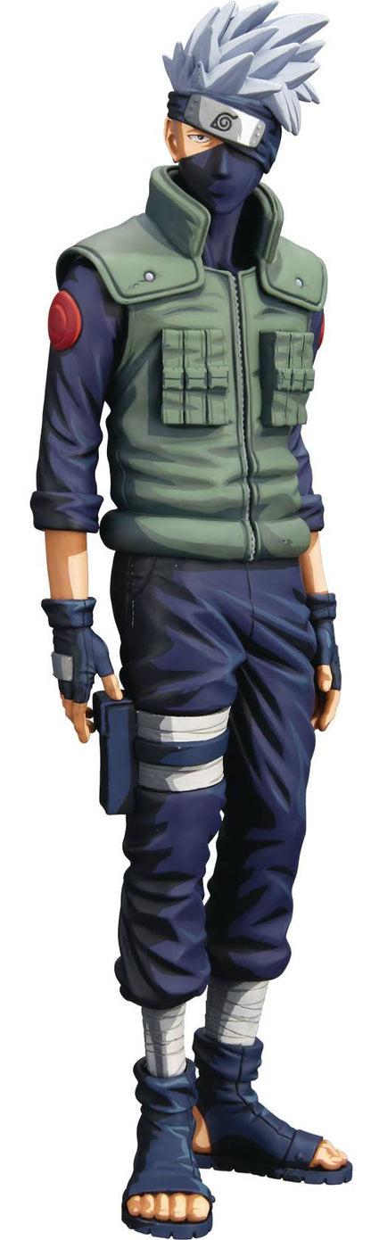 Naruto Shippuden Grandista 11 Inch Statue Figure Manga Dimensions - Kakashi