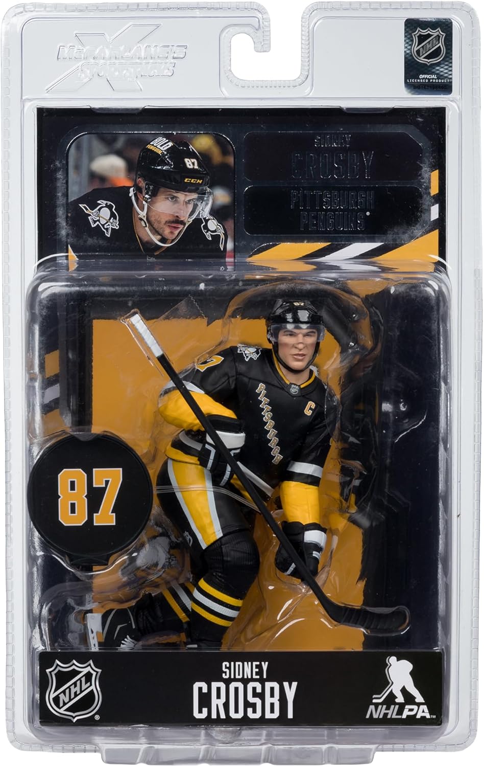NHL Hockey SportsPicks 7 Inch Static Figure - Sidney Crosby