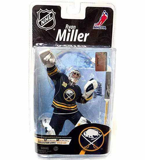 NHL Hockey Sportpicks 6 Inch Static Figure Series 26 - Ryan Miller Blue Jersey