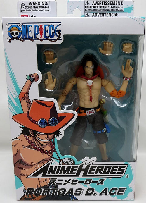 One Piece 6 Inch Action Figure Anime Heroes - Portugas D Ace