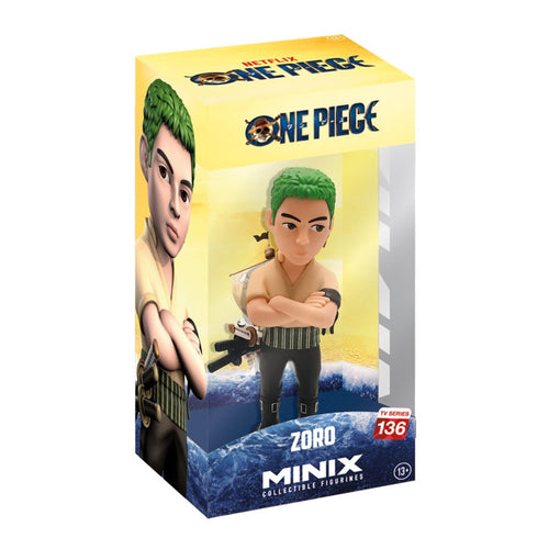 One Piece Netflix 3.75 Inch Static Figure Minix - Zoro #136
