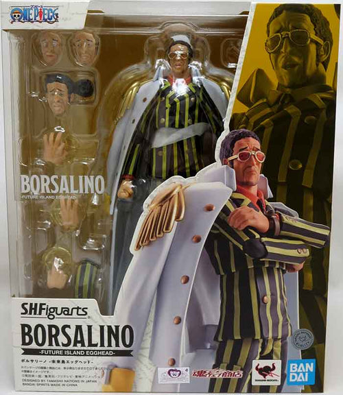 One Piece 6 Inch Action Figure S.H. Figuarts Exclusive - Borsalino Future Island Egghead