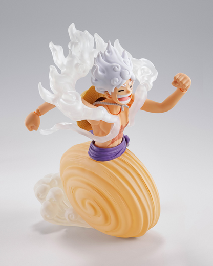 One Piece 6 Inch Action Figure S.H. Figuarts Exclusive - Monkey D. Luffy Gear5 Future Island Egghead