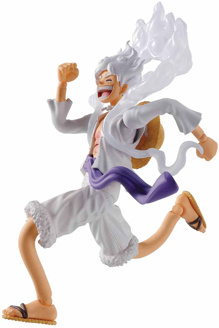 One Piece 6 Inch Action Figure S.H. Figuarts - Monkey D Luffy Gear5 Reissue
