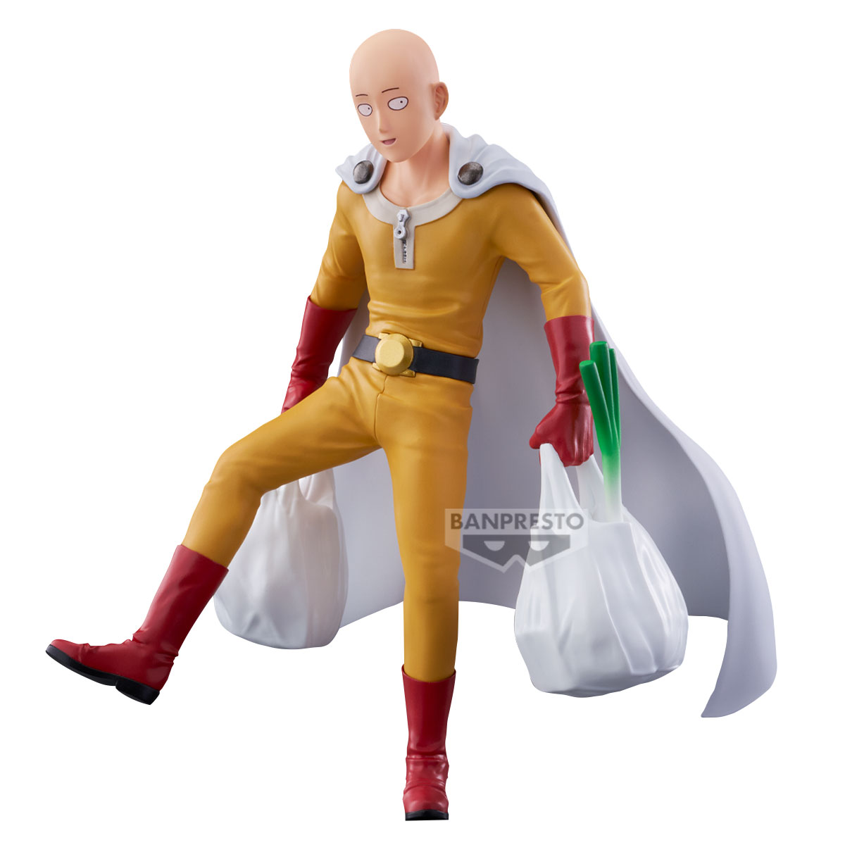One Punch Man 7 Inch Static Figure - Saitama With Grocery Bag
