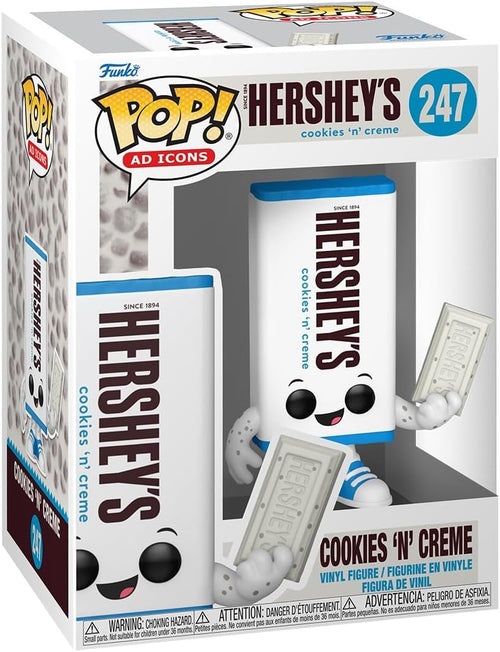 Pop Ad Icons Hersheys 3.75 Inch Action Figure - Cookies N Creme #247