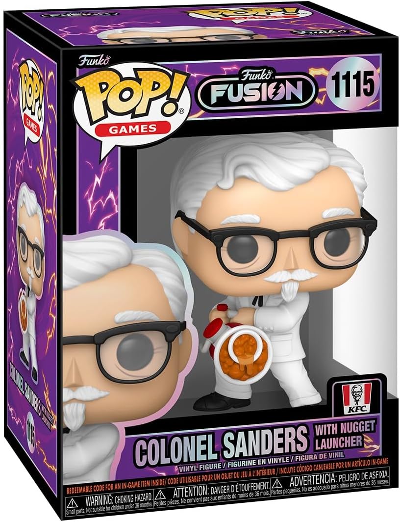 Pop Ad Icons KFC 3.75 Inch Action Figure Fusion - Colonel Sanders #1115