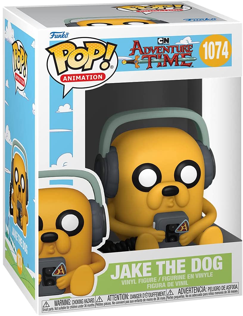 Pop Animation Adventure Time 3.75 Inch Action Figure - Jake with Player #1074