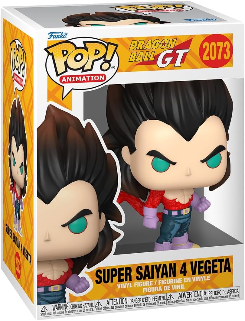 Pop Animation Dragonball GT 3.75 Inch Action Figure - Super Saiyan 4 Vegeta #2073