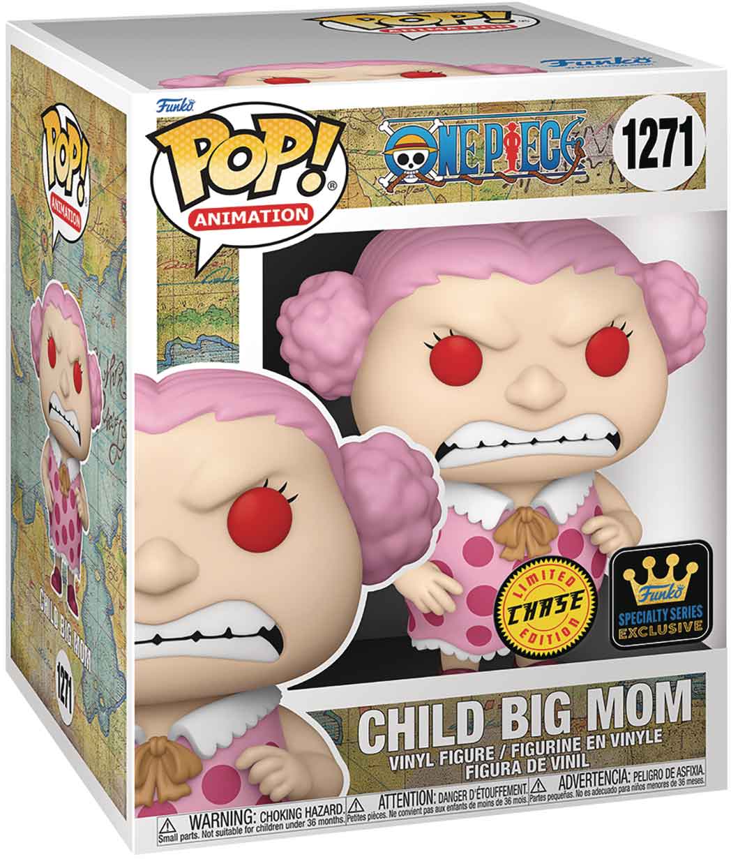 Pop Animation One Piece 6 Inch Action Figure Deluxe Exclusive - Child Big Mom #1271 Chase