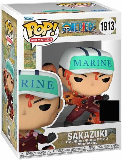 Pop Animation One Piece 3.75 Inch Action Figure Exclusive - Sakazuki #1913