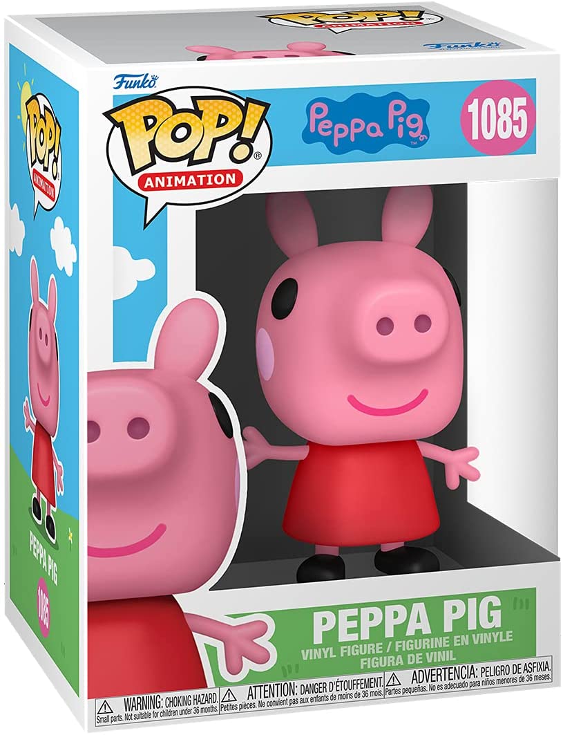 Pop Animation Peppa Pig 3.75 Inch Action Figure - Peppa Pig #1085 (Sub-Standard Packaging)