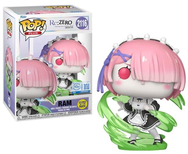 Pop Animation Re:Zero 3.75 Inch Action Figure  Exclusive - Ram #2116
