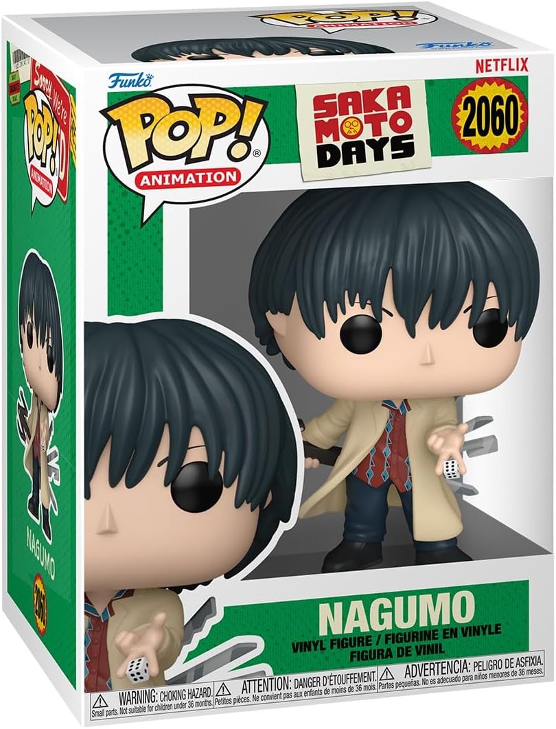 Pop Animation Sakamoto Days 3.75 Inch Action Figure - Nagumo #2060