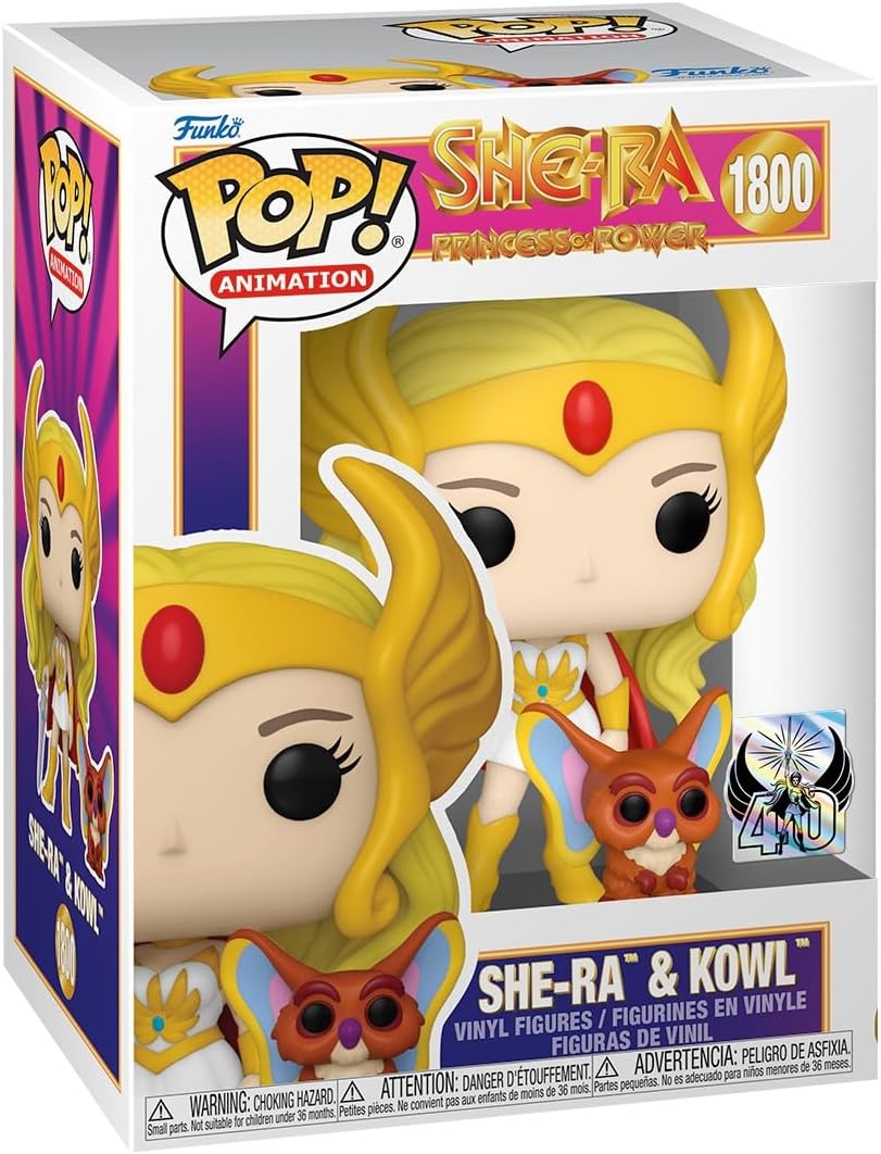 Pop Animation She-Ra Princesss Of Power 3.75 Inch Action Figure - She-Ra with Kowl #1800