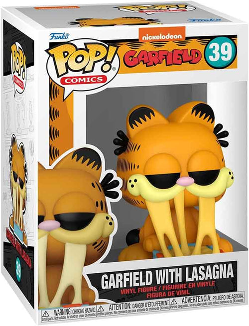 Pop Comics Garfield 3.75 Inch Action Figure - Garfield with Lasagna #39