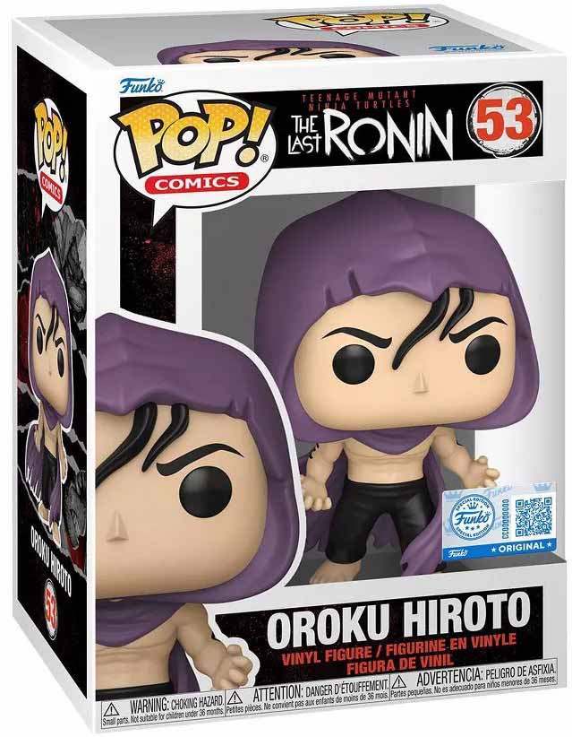Pop Comics Teenage Mutant Ninja Turtles 3.75 Inch Action Figure - Oroku Hiroto (Shredder) #53