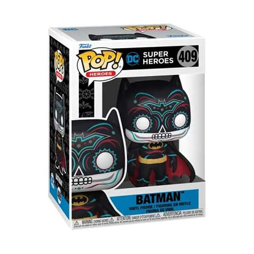 Pop DC Heroes Batman 3.75 Inch Action Figure - Dia De Los Batman #409