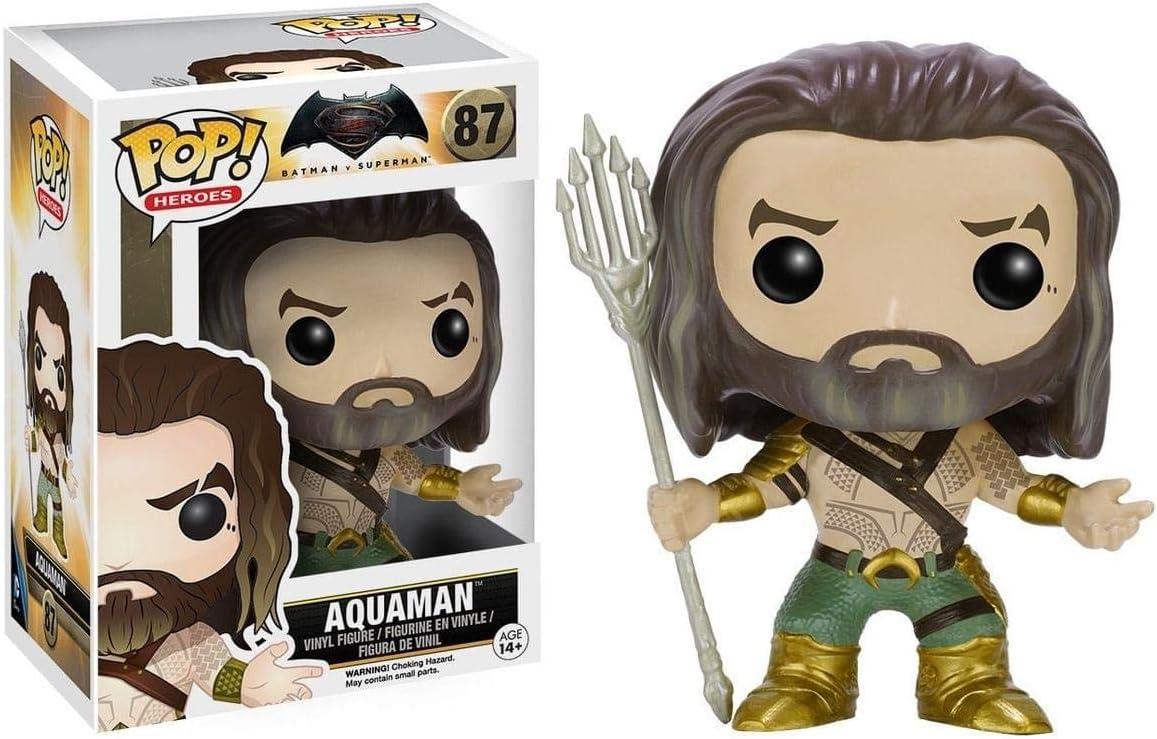 Pop DC Heroes Batman vs Superman 3.75 Inch Action Figure - Aquaman #87
