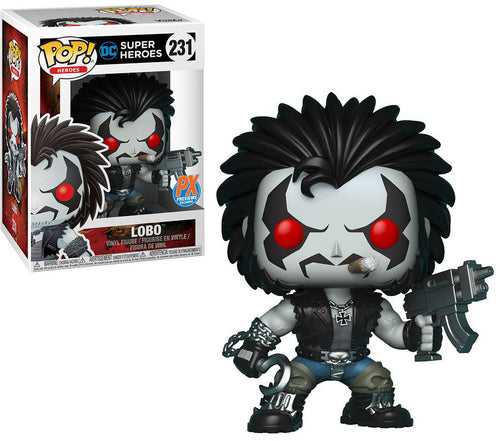 Pop DC Heroes 3.75 Inch Action Figure Lobo - Lobo #231 Exclusive