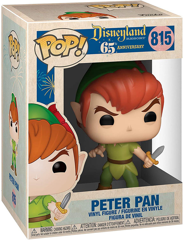 Pop Disney Disney 65th Anniversary 3.75 Inch Action Figure - Peter Pan #815