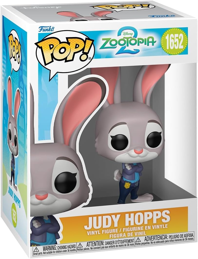 Pop Disney Zootopia 3.75 Inch Action Figure - Judy Hopps #1652