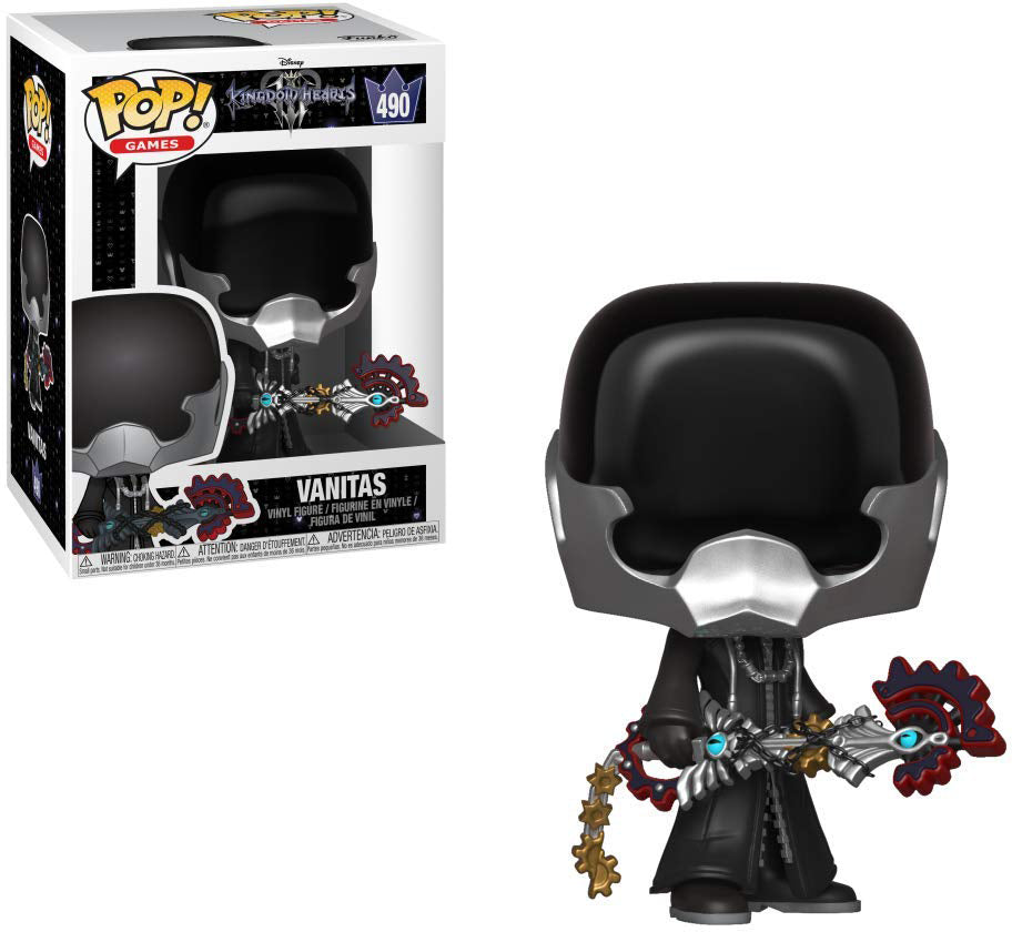 Pop Games 3.75 Inch Action Figure Kingdom Hearts - Vanitas #490