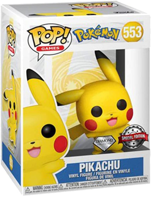 Pop Games Pokemon 3.75 Inch Action Figure Exclusive - Pikachu #553