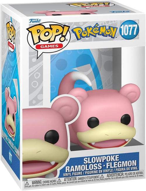 Pop Games Pokemon 3.75 Inch Action Figure - Slowpoke #1077
