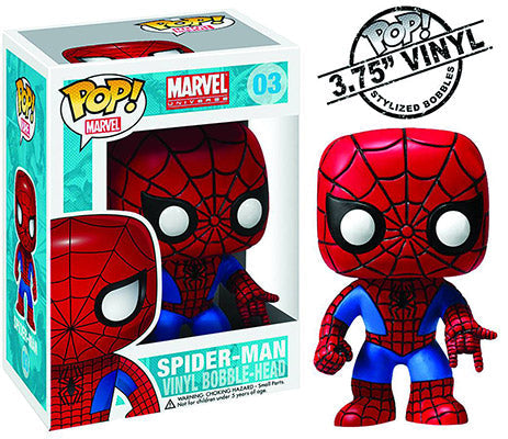 Pop Marvel 3.75 Inch Action Figure Marvel Universe - Spider-Man #03 (Sub-Standard Packaging)