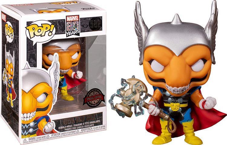 Pop Marvel 3.75 Inch Action Figure 80 years - Beta Ray Bill #582 Exclusive