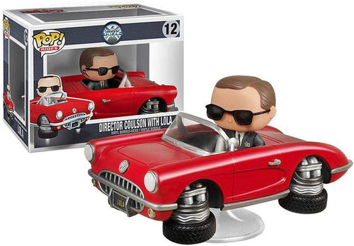 Pop Marvel Agents of S.H.I.E.L.D 3.75 Inch Action Figure Rides - Director Coulson With Lola (Sub-STANDARD Packaging)