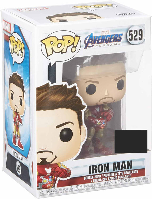 Pop Marvel Avengers Endgame 3.75 Inch Action Figure Exclusive - Iron Man with Gauntlet #529 (Sub-Standard Packaging)