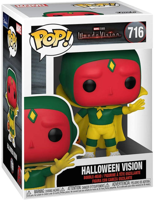 Pop Marvel WandaVision 3.75 Inch Action Figure - Halloween Vision #716