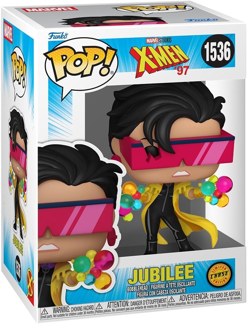 Pop Marvel X-Men'97 3.75 Inch Action Figure Exclusive - Jubilee #1536 Chase