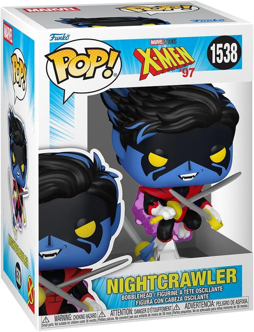 Pop Marvel X-Men'97 3.75 Inch Action Figure - Nightcrawler #1538