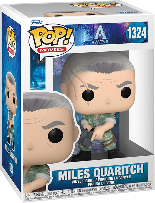 Pop Movies Avatar 3.75 Inch Action Figure - Miles Quaritch #1324