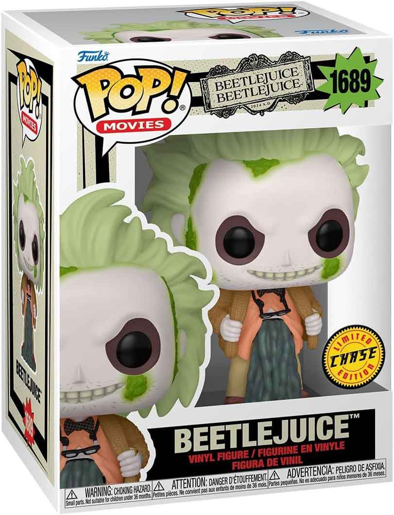 Pop Movies Beetlejuice 3.75 Inch Action Figure Exclusive - Beetlejuice #1689 Chase