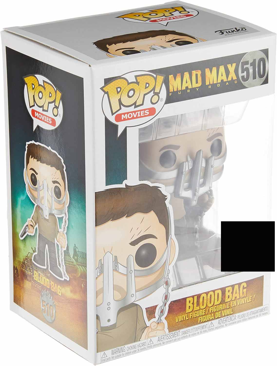 Pop Movies Mad Max 3.75 Inch Action Figure Exclusive - Blood Bag #510